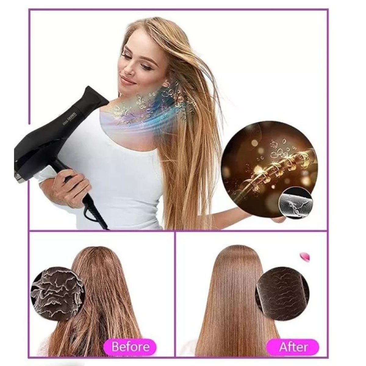 Secador de Pelo Para Salas de Belleza